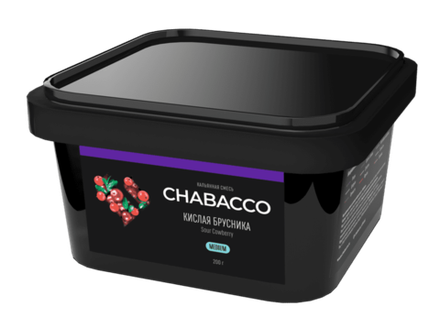Chabacco MEDIUM - Sour Cowberry (200g)