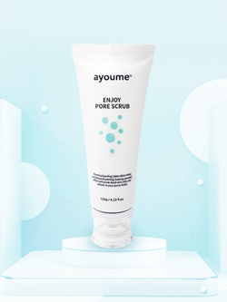 Ayoume Enjoy Pore Scrub скраб для лица с содой и кислотами