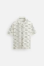 Рубашка jacquard в полоску