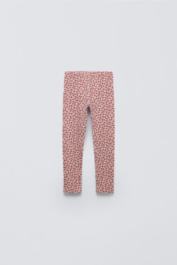 ZARA ПИЖАМА С ЦВЕТОЧНЫМ ПРИНТОМ, ЦВЕТ БУРГУНДСКОГО ВИНА