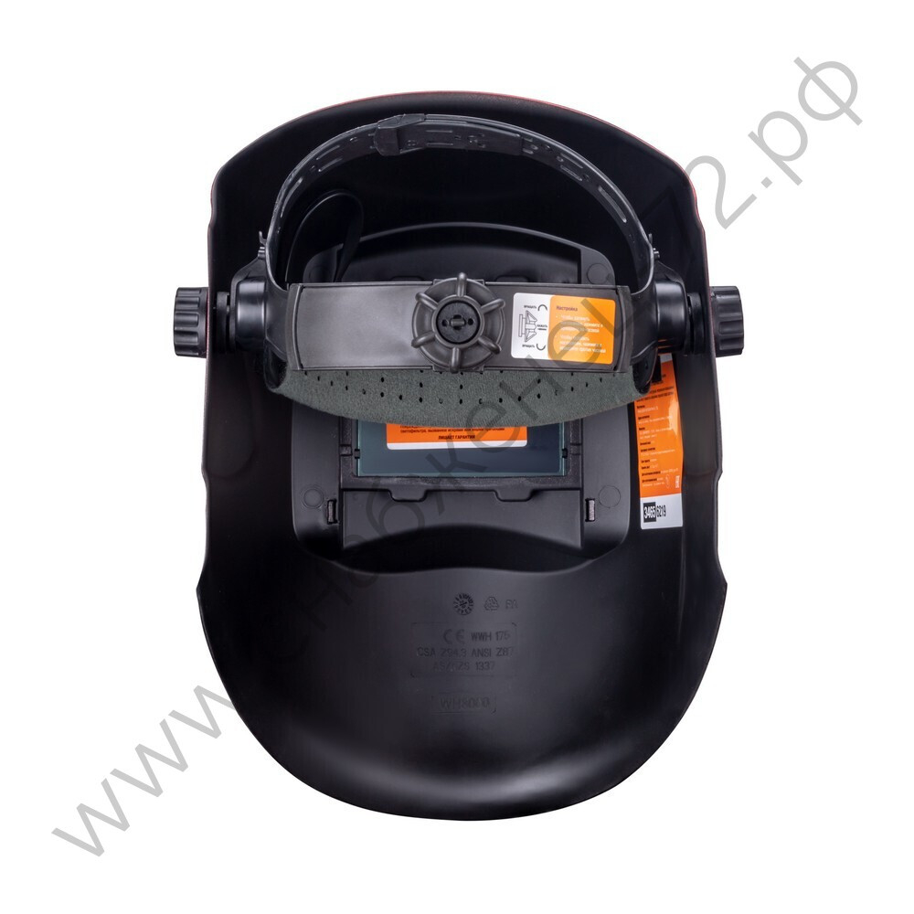 Маска сварщика КОРУНД-2 красная (ф-р 7100V), без коробки