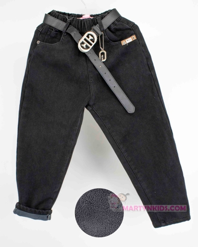 теплые джинсы на резинке JNS DEMIX 4834