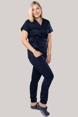 Костюм медицинский женский 386 СИНИЙ