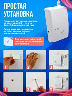 Датчик утечки газа