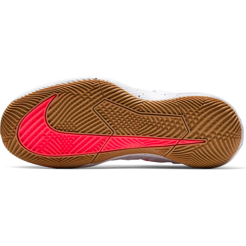 Детские теннисные кроссовки Nike JR Vapor X - white/laser crimson