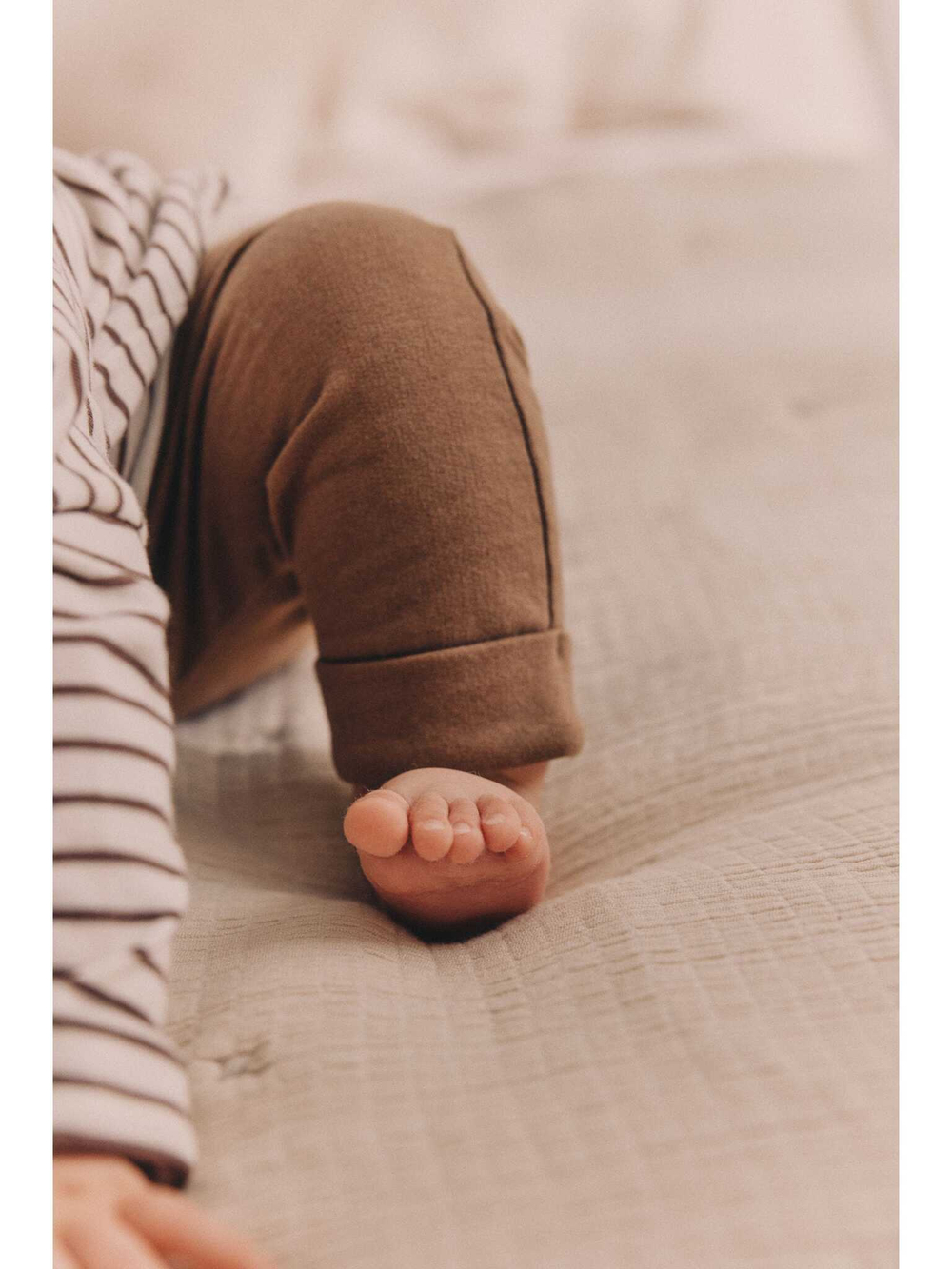 Лонгслив для малышей Next 836-058, 3 шт., Бежевый, Коричневый