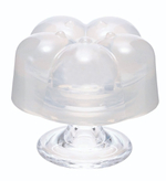 Клиторальный стимулятор Iroha Petit Plum (Цвет: прозрачный)