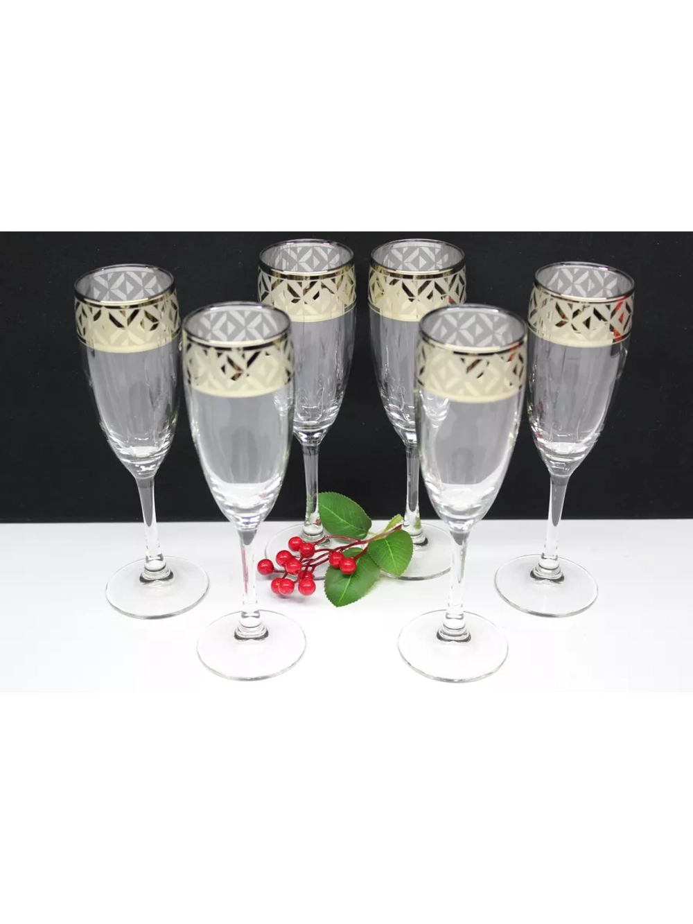 Бокал для вина 6 штук Геометрия