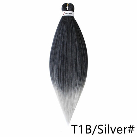 EASY BRAID 1B/SILVER 70 см, 95 гр
