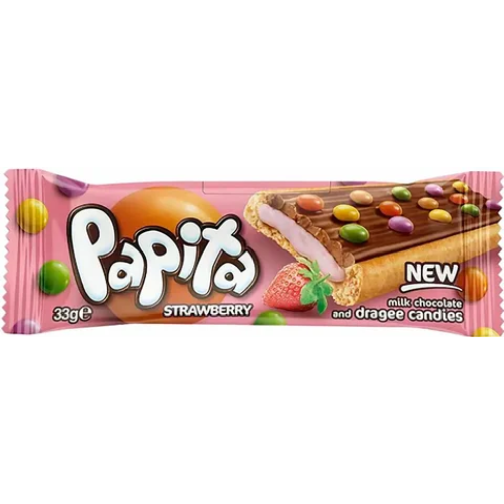 Печенье Papita с клубничной начинкой 33 гр