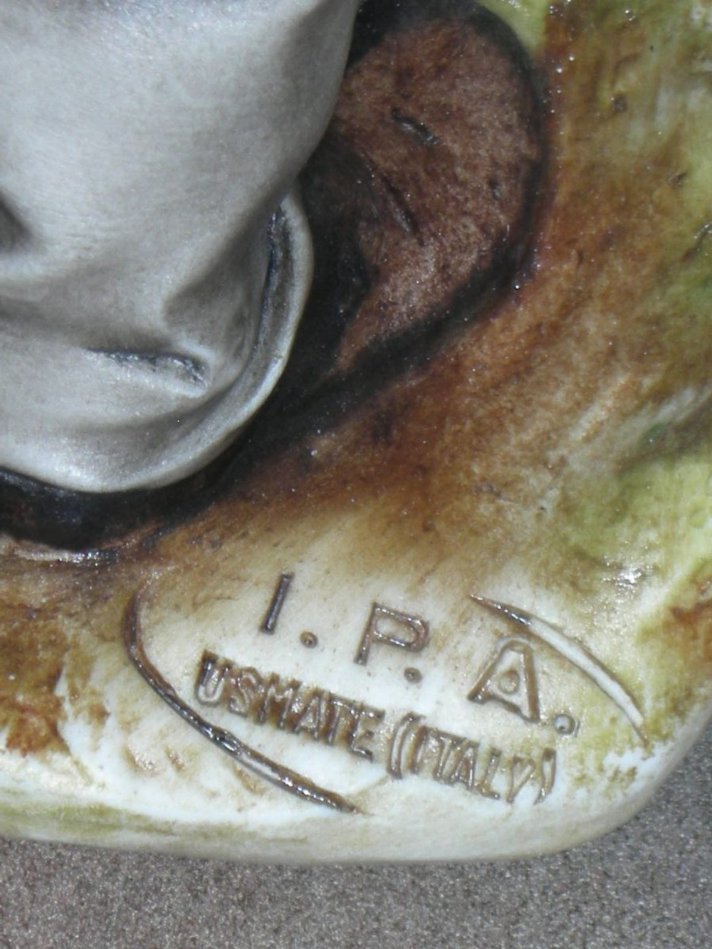 Статуэтка. Фарфор. Петушиные бои. Capodimonte. Италия