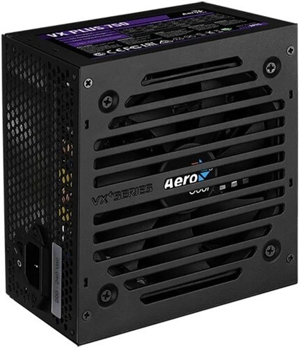 Блок питания ATX AeroCool VX PLUS 750