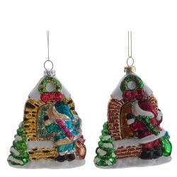 GAEM Украшение новогоднее "Рождество", L9 W4 H12 см, 2в.(уена за один вид)