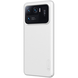 Чехол белого цвета от Nillkin для телефона Xiaomi Mi 11 Ultra, серия Super Frosted Shield