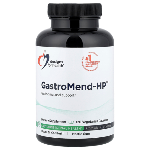 Designs For Health, GastroMend-HP™, 120 вегетарианских капсул