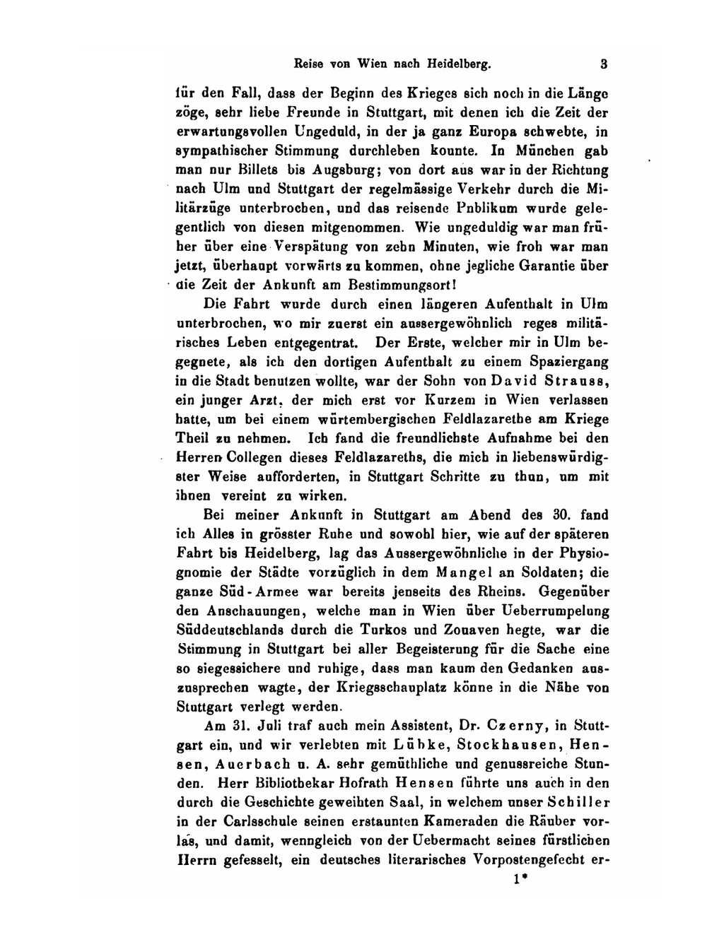 Chirurgische Briefe Aus Den Kriegs-Lazarethen in Weissenburg Und Mannheim 1870 | Th. Billroth