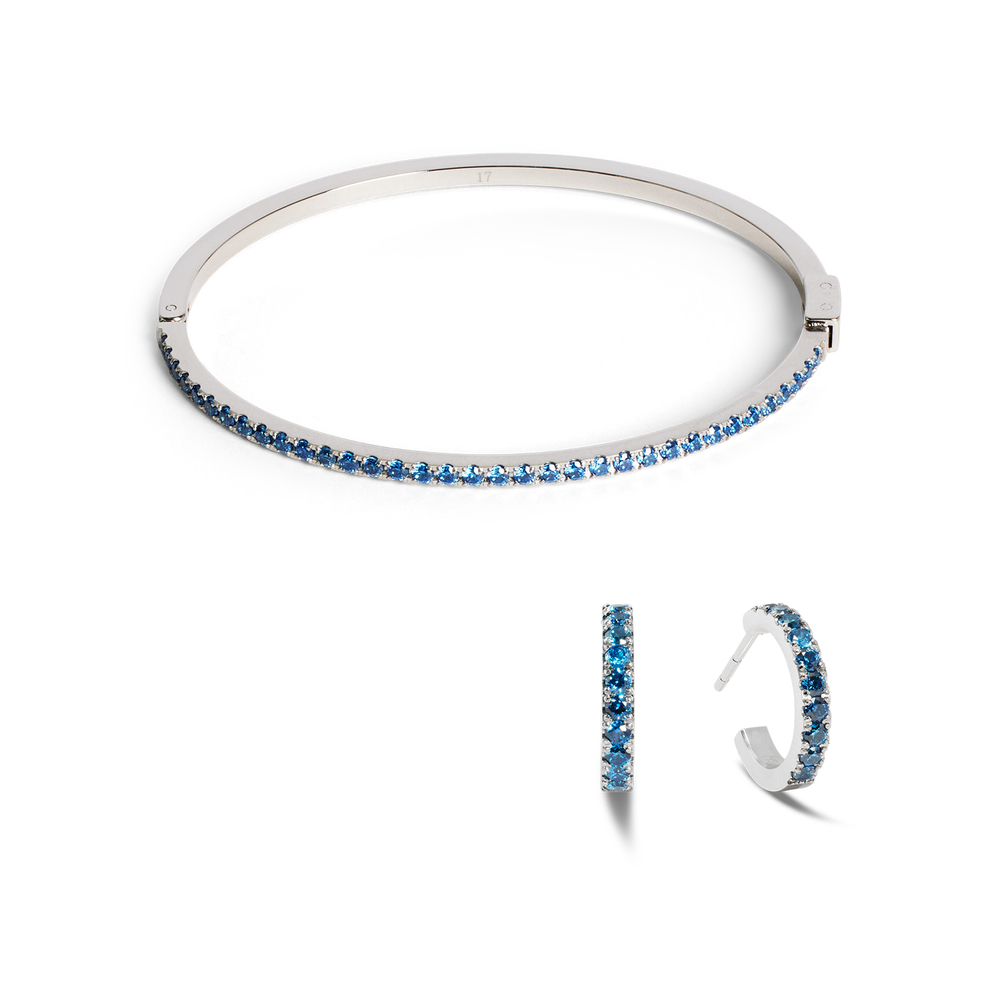 Браслет Coeur de Lion Blue-Silver 0600/30-0717