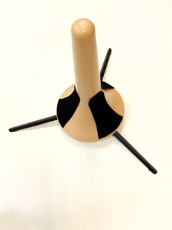 Подставка для трубы бежевая