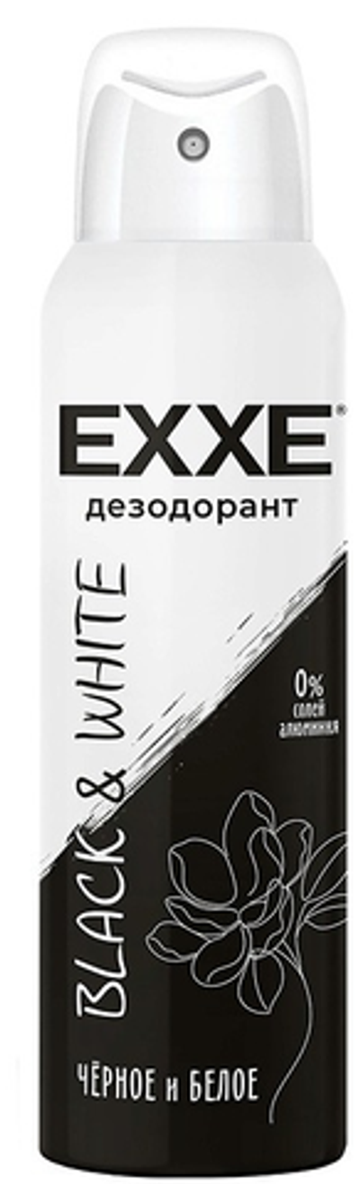 EXXE жен. дезодорант Чёрное и Белое 150 мл.