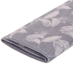 Коврик для сушки посуды 38*50см «Листья» серые