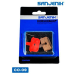 Колодки тормозные медные Sanjenik CO-09 для Kugoo G2 Pro 2021, G-Booster, V1 2021