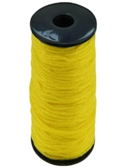 Шнур разметочный на катушке 100м желтый "888"