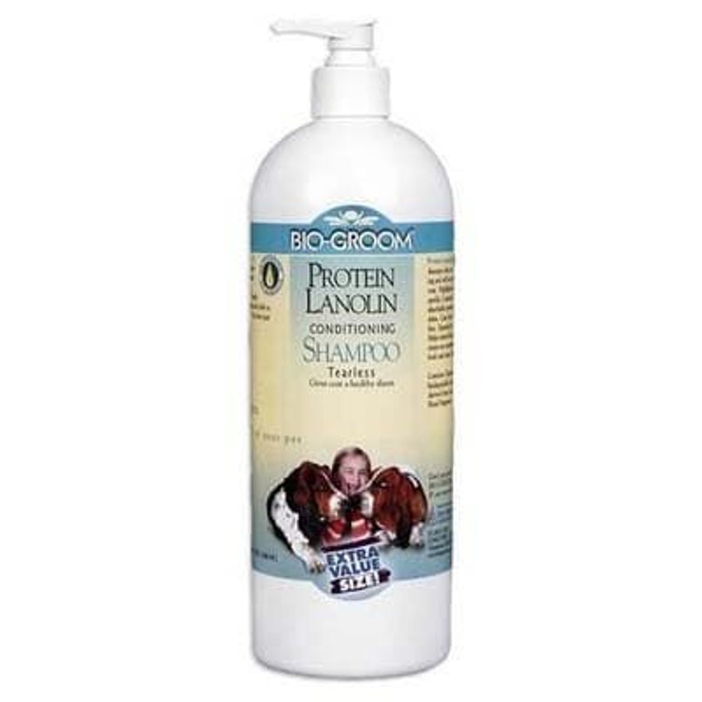 Bio-Groom Protein/Lanolin шампунь-кондиционер протеин-ланолин 946 мл