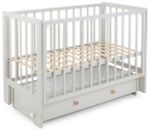 Кроватка Rant Indy Box маятник Crystal beige