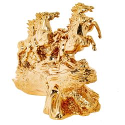 GAEM Фигурка декоративная "Лошади", L57 W17 H33 см