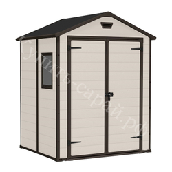 Пластиковый сарай Keter Manor 6x5 beige