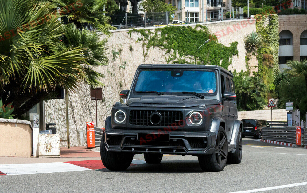 Карбоновый капот с боковыми воздухозаборниками для Mercedes-Benz G-Class W463A/W464 2018+ Мерседес Гелик гелентваген