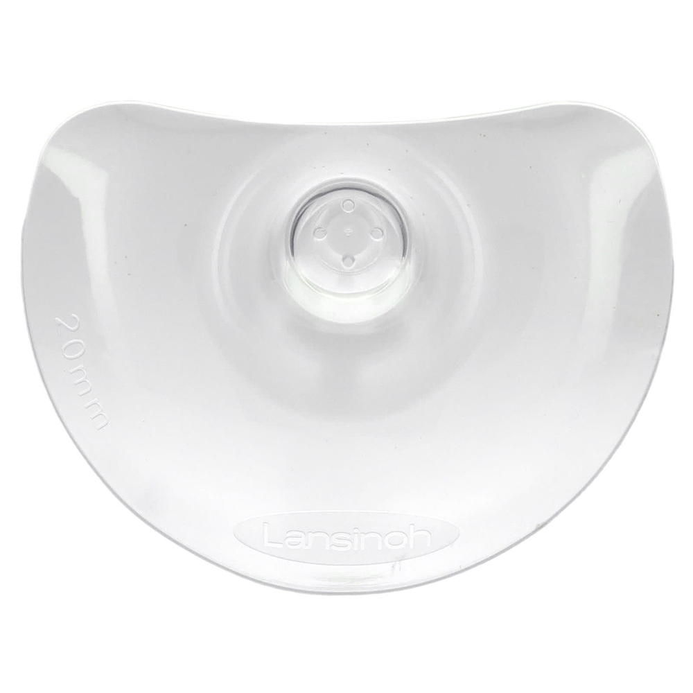 Lansinoh, Экраны для контактных ниппелей с защитным футляром, размер 2 (20 мм), 2 шт. В упаковке