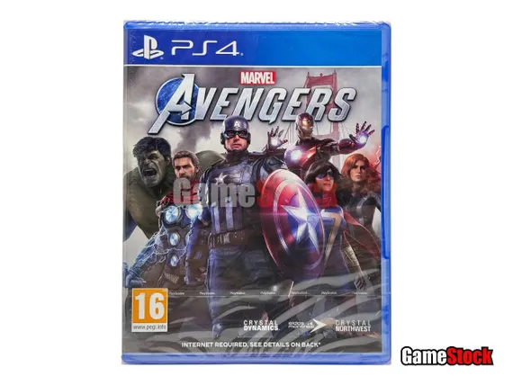 PS4 Avengers Marvel CUSA-14030 (Полностью на русском языке)