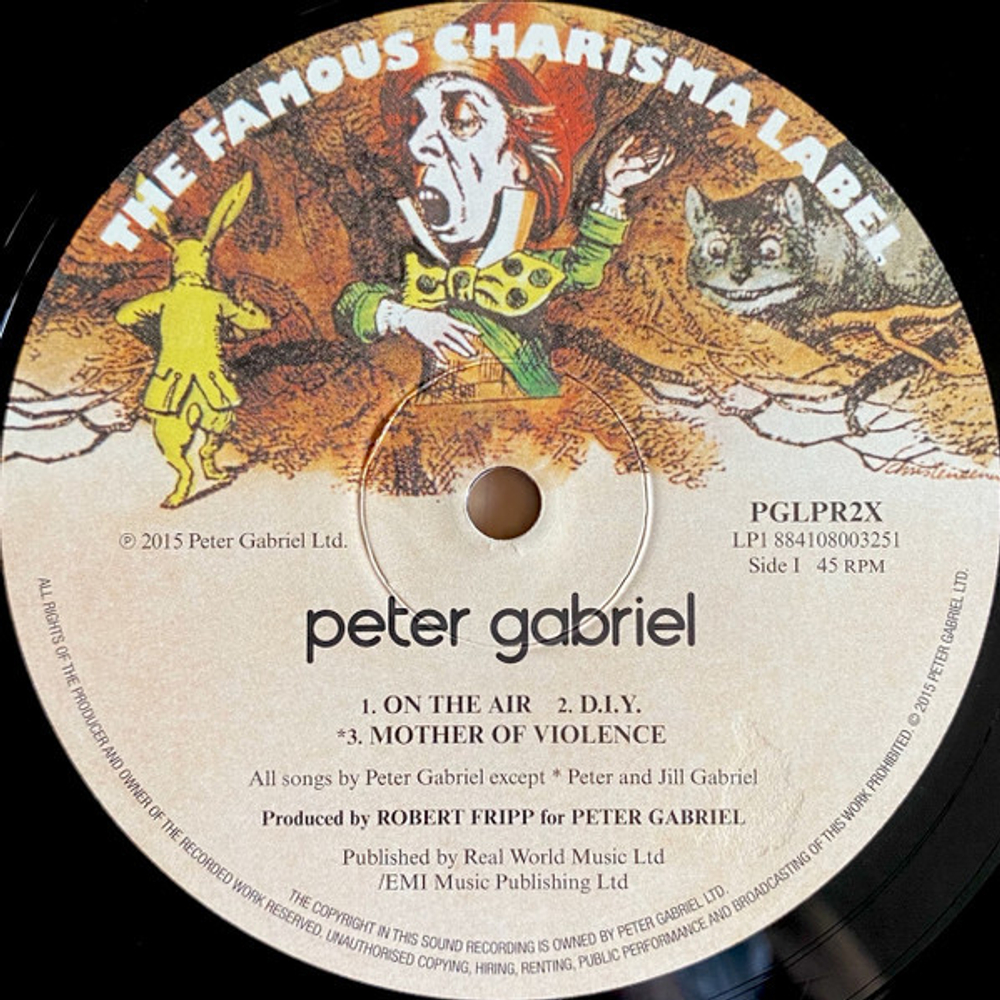 Peter Gabriel / Peter Gabriel (2LP)