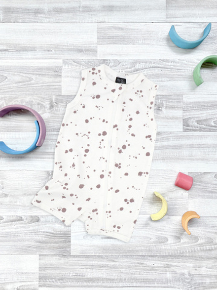 Песочник без рукавов Mjölk Sleep and Play Кляксы