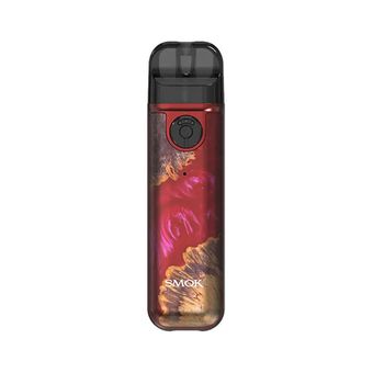 SMOK NOVO 4 MINI 900 mah Pod Kit - Red Stabilizing Wood