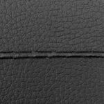 Стул Helmi HL-F03 "Самба", каркас металл алюм., экокожа, черный, орех BOX1