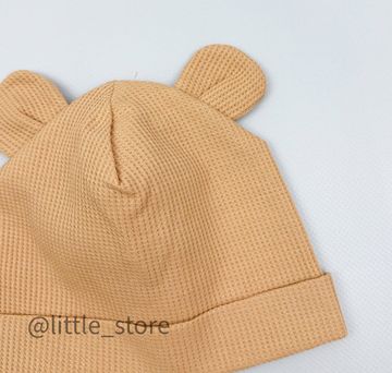 Шапочка двухслойная из вафельного полотна, Итальянский песок