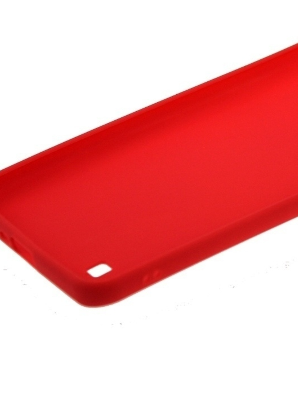 Накладка Realme C20/C11 силикон матовый красный Zibelino