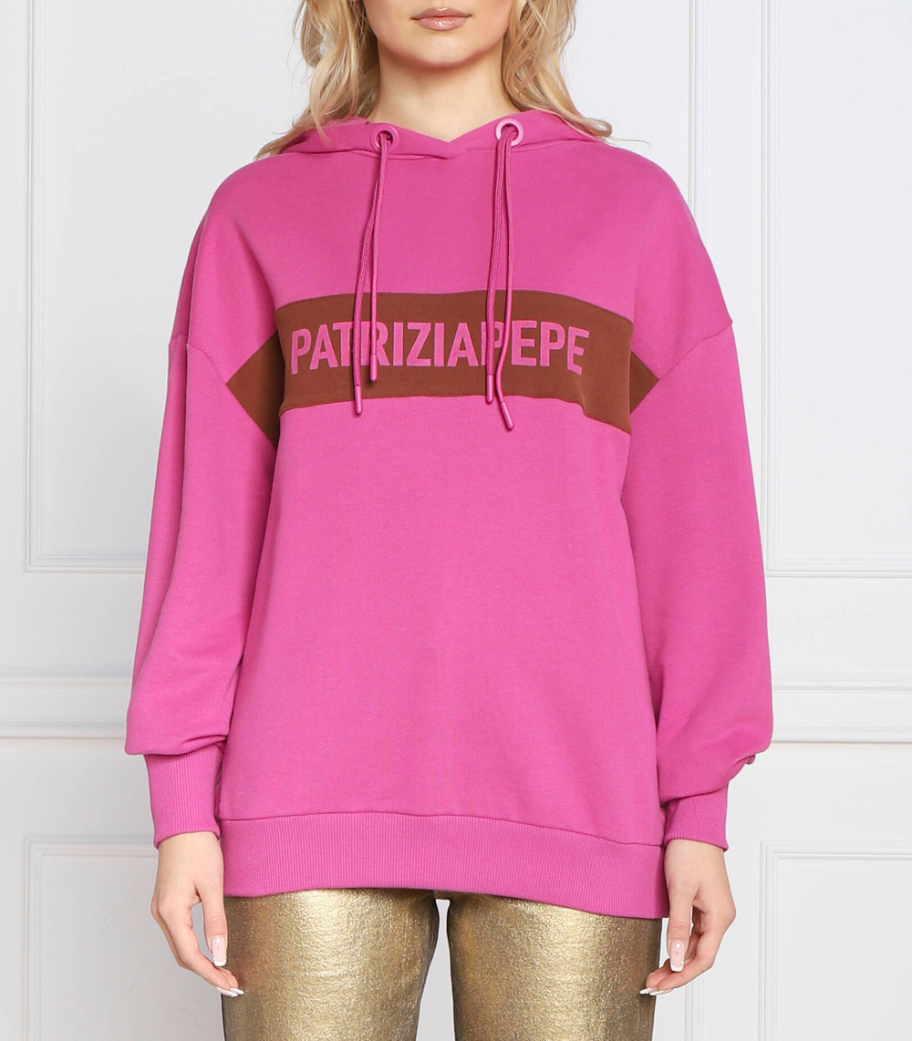 Худи Patrizia Pepe - фиолетовый(8M1457 J091)