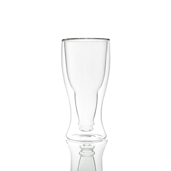 Бокал для пива 360 мл Bottle набор 2 шт. d 8,6 см h17,7 см термостекло P.L. Proff Cuisine [1]