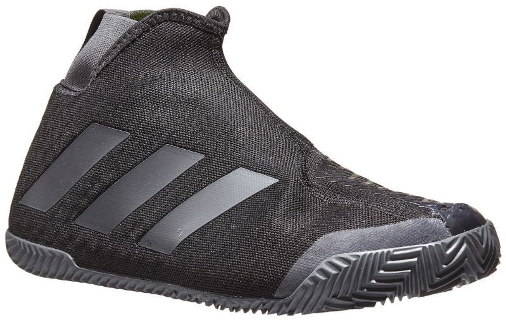 Мужские кроссовки теннисные Adidas Stycon M Clay - core black/night metallic/grey six
