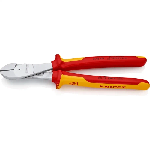 Кусачки боковые особой мощности хромированные 250 мм Knipex 74 06 250