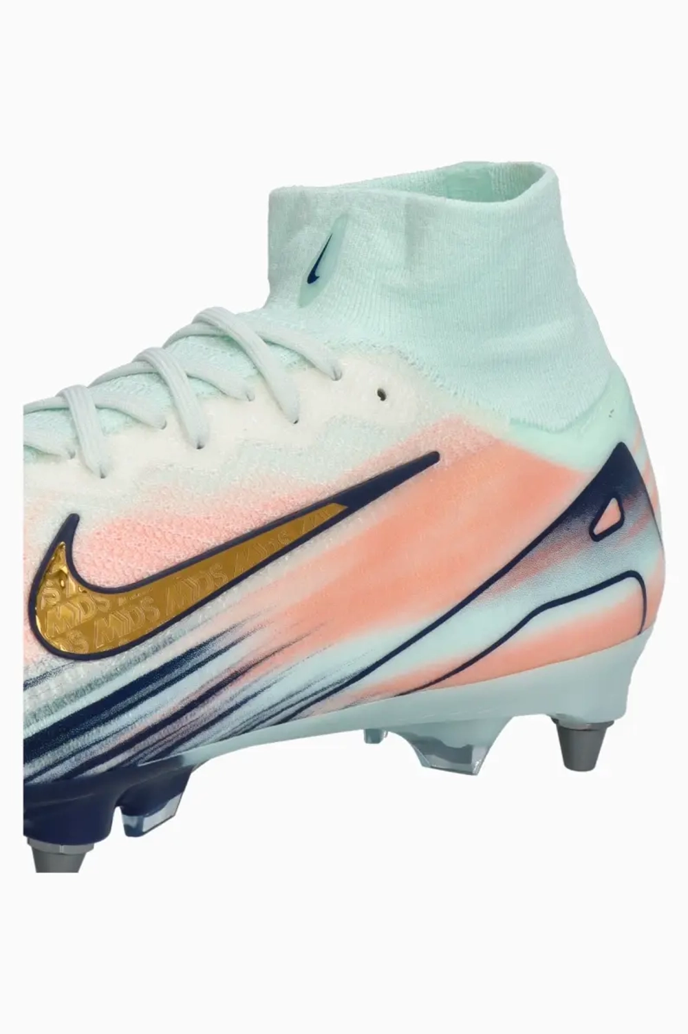 Бутсы Nike Zoom Mercurial Superfly 10 MDS Elite SG-Pro - голубой