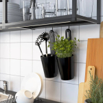 Стеллаж - IKEA ENHET/ЭНХЕТ ИКЕА, 60х15х75 см, антрацит