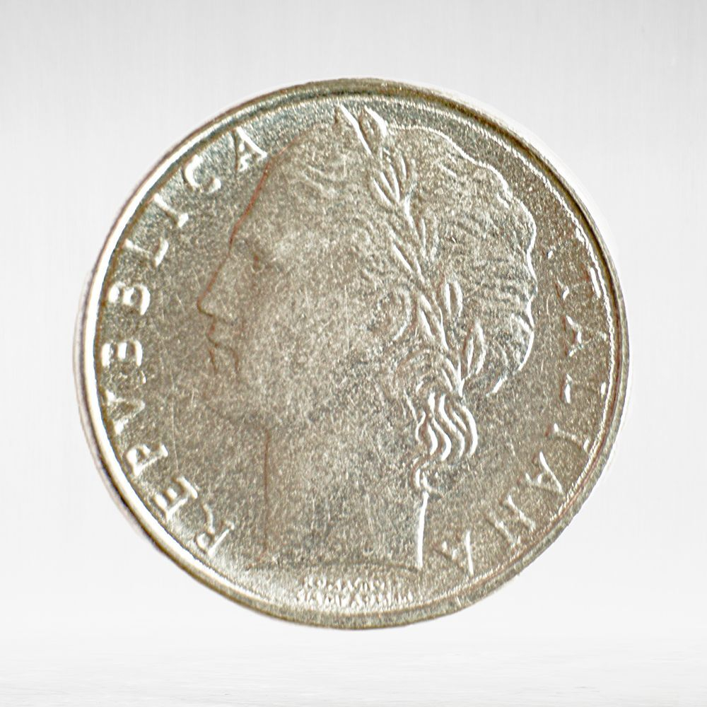 Italy 100 Lire 1991 R "Minerva with Olive Tree", Small Type, AU