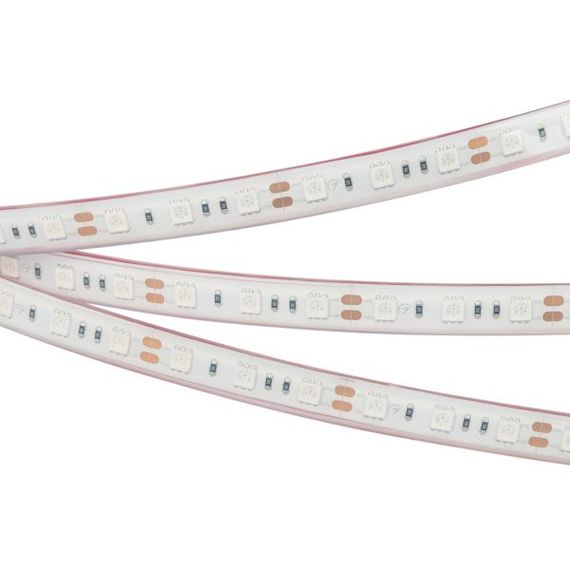 Светодиодная влагозащищенная лента Arlight 14,4W/m 60LED/m 5060SMD желтый 5M 012306(2)