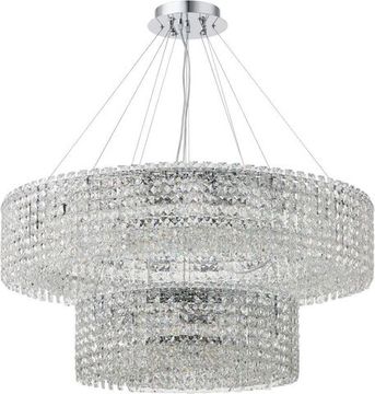 Люстра подвесная 26*Е14 2179/09/26P хром Delone Stilfort