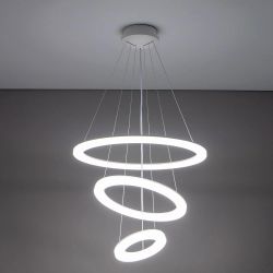 Citilux Электрон Смарт CL710A104S Умная люстра подвесная Белая