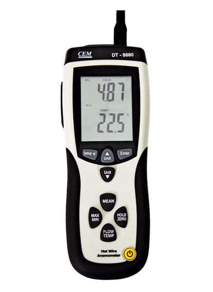 Термоанемометр &quot;Нагретая струна&quot;. СЕМ DT-8880